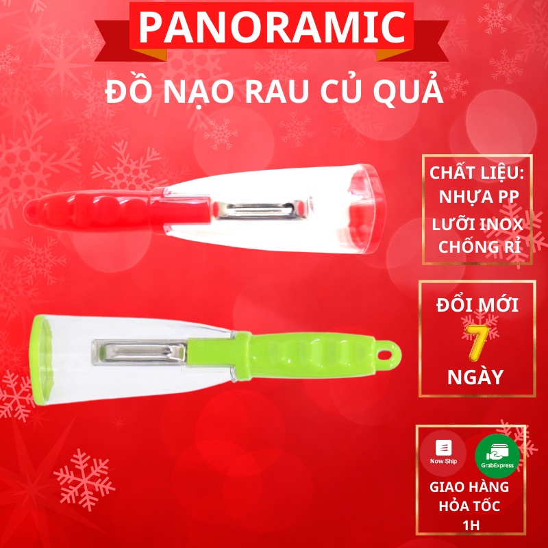 Đồ nạo gọt rau củ, dụng cụ gọt hoa quả cầm tay đa năng thiết kế an toàn, tiện dụng