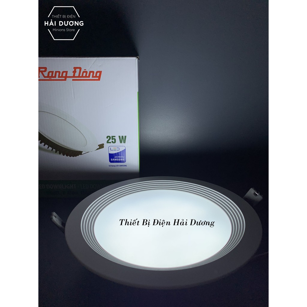 Combo Bộ 3 Đèn Led Downlight Rạng Đông Âm Trần D AT04L 155 / 16W - 25W - Bảo hành 2 năm