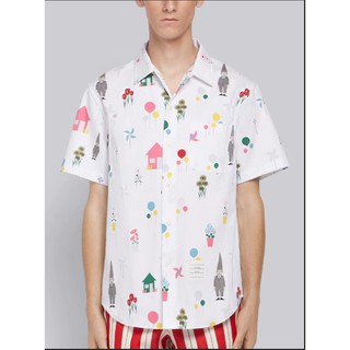 Sơ Mi  Swimmer Print