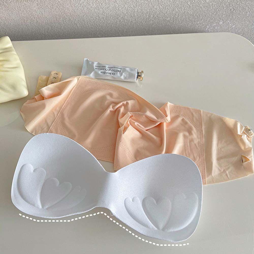 OCEANMAP Áo Lót Crop Top Hai Nút Thoáng Khí Thoải Mái Màu Sắc Đơn Giản Cho Nữ