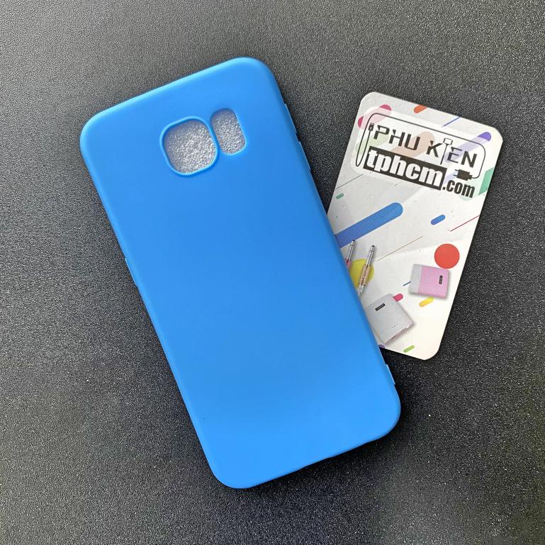 Ốp lưng Samsung S6 Edge Dẻo màu trơn Siêu Cool