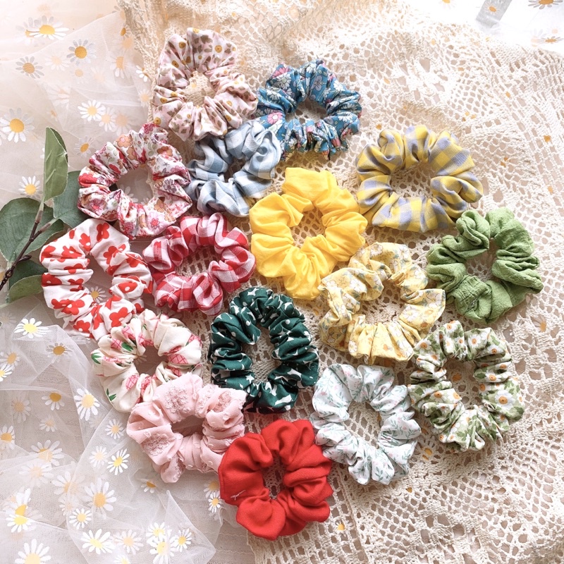 Dây Buộc Tóc Scrunchies [ ĐƯỢC CHỌN MÀU] -Phụ kiện O.P Kids Dễ Thương