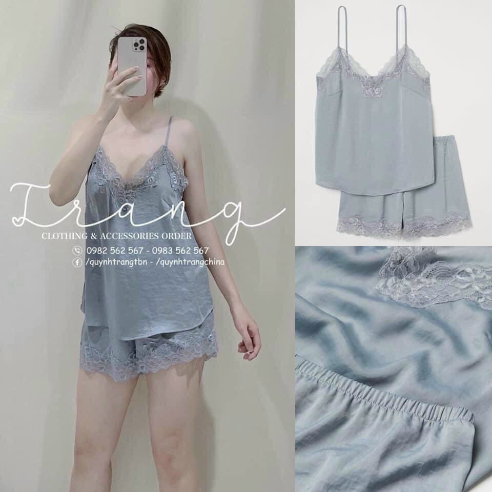 BNU254 - BỘ 2 DÂY LỤA PHỐI REN 4 MÀU CHO NỮ | BigBuy360 - bigbuy360.vn