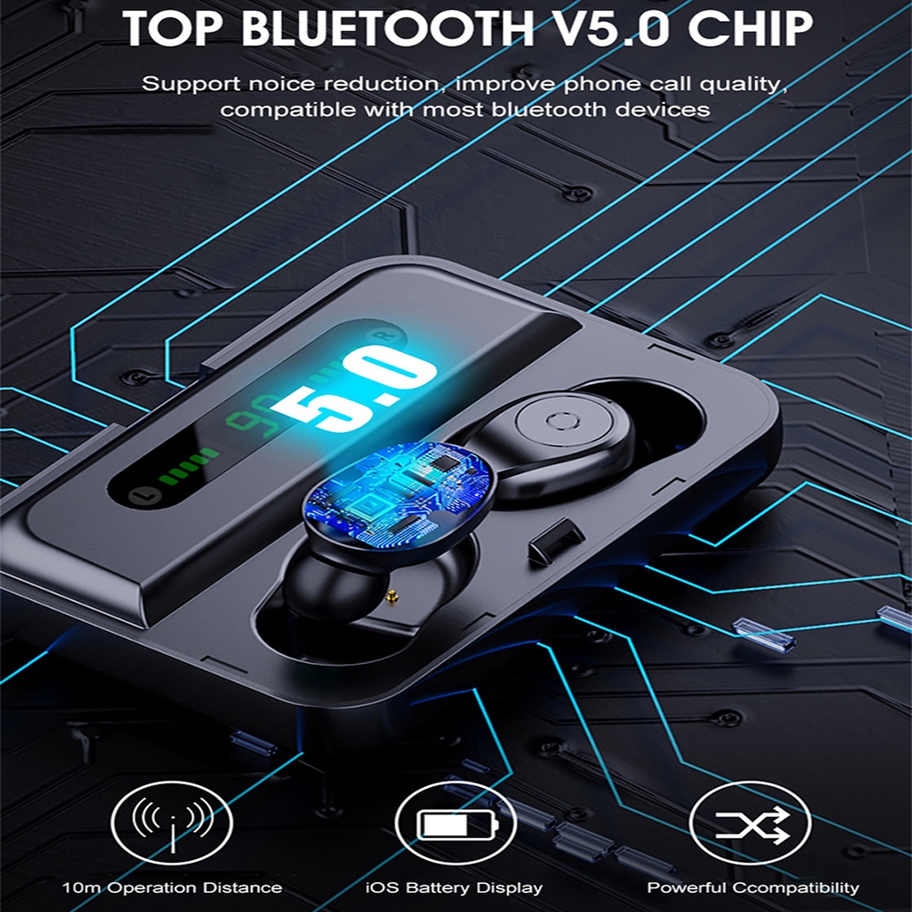 Tai nghe Vitog không dây kết nối Bluetooth 5.0 chống thấm nước cho điện thoại thông minh