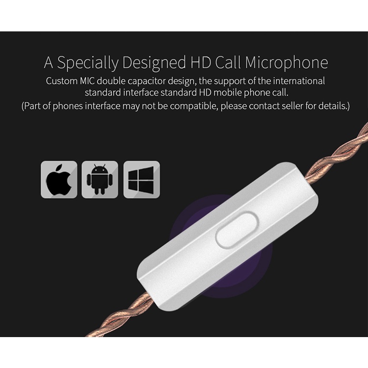 Tai nghe FAAEAL ZST PRO nhét tai nhiều màu sắc âm thanh HiFI DD+BA Hybrid thể thao