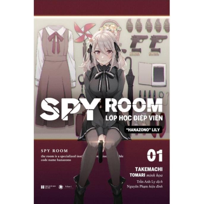 Sách - Spy Room - Lớp Học Điệp Viên - Tập 1: Hanazono Lily - Thái Hà