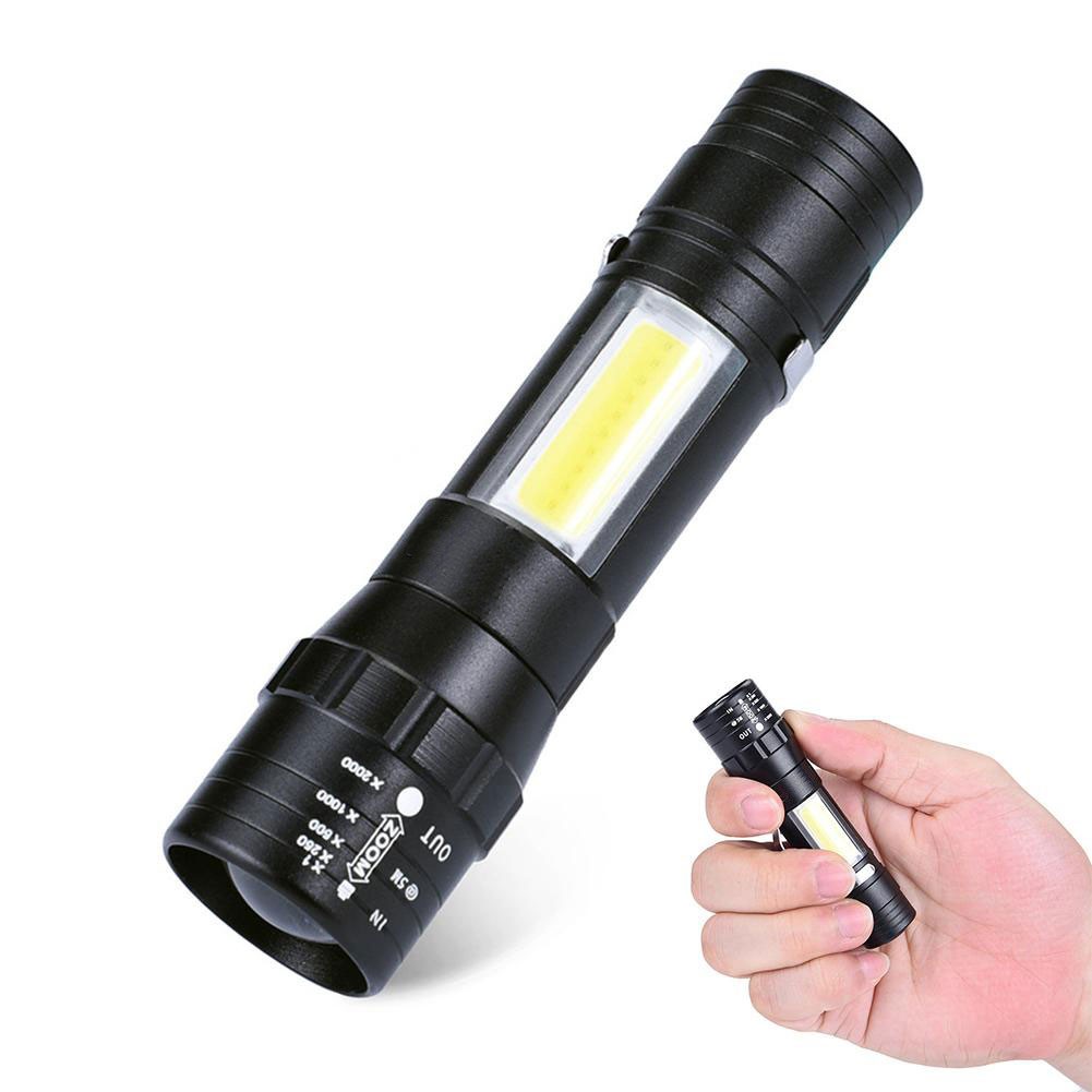 Đèn pin Skywolfeye loại nhỏ SPE 4 chế độ 8000 Lumens(Không bao gồm pin)