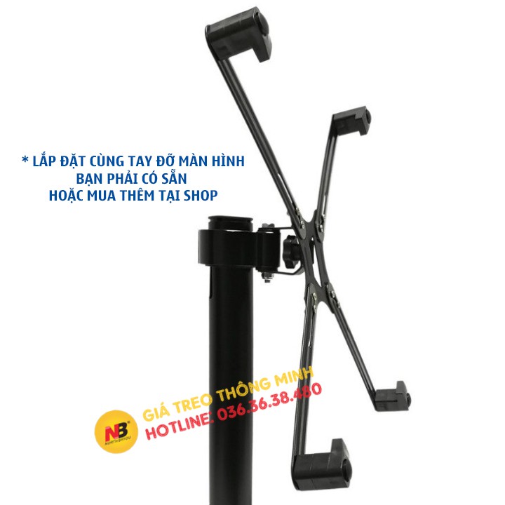 Bộ Kẹp Dành Cho Màn Hình Máy Tính - Không Có Lỗ Ốc Treo Vesa 17 - 27 Inch - Model: XL101