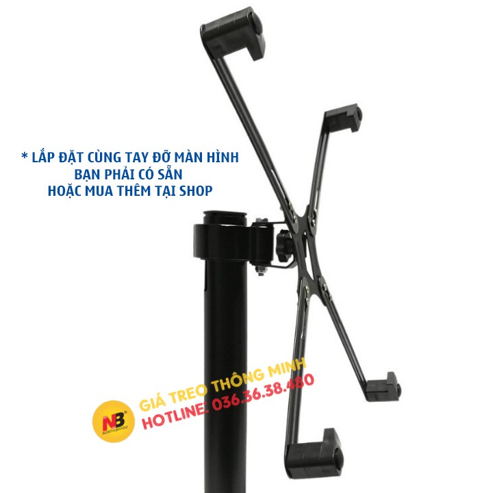 Bộ Kẹp Dành Cho Màn Hình Máy Tính - Không Có Lỗ Ốc Treo Vesa 17 - 27 Inch - Model: XL01