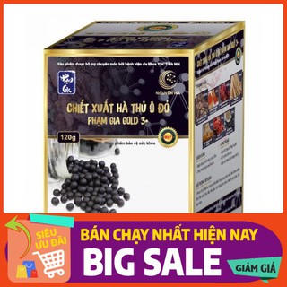 {CHÍNH HÃNG} CHIẾT XUẤT HÀ THỦ Ô ĐỎ PHẠM GIA GOD 3+, Hộp 120 gr