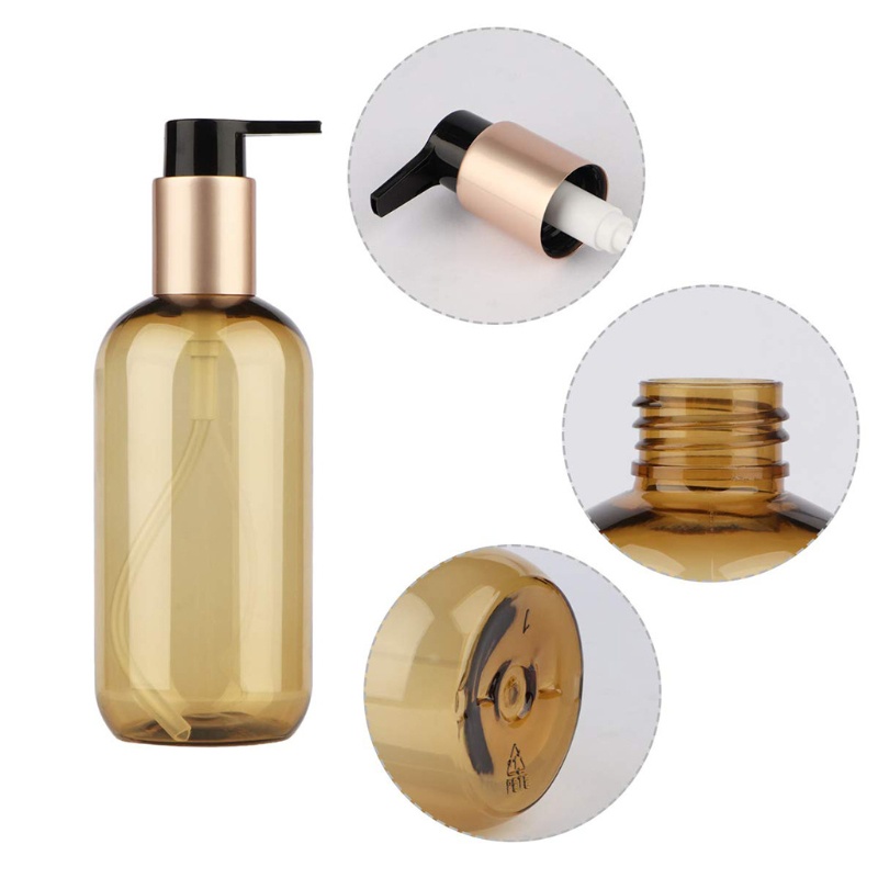 Set 2 Chai Rỗng Dạng Bơm 300ml 500ml Đựng Dầu Gội Đầu Tiện Dụng