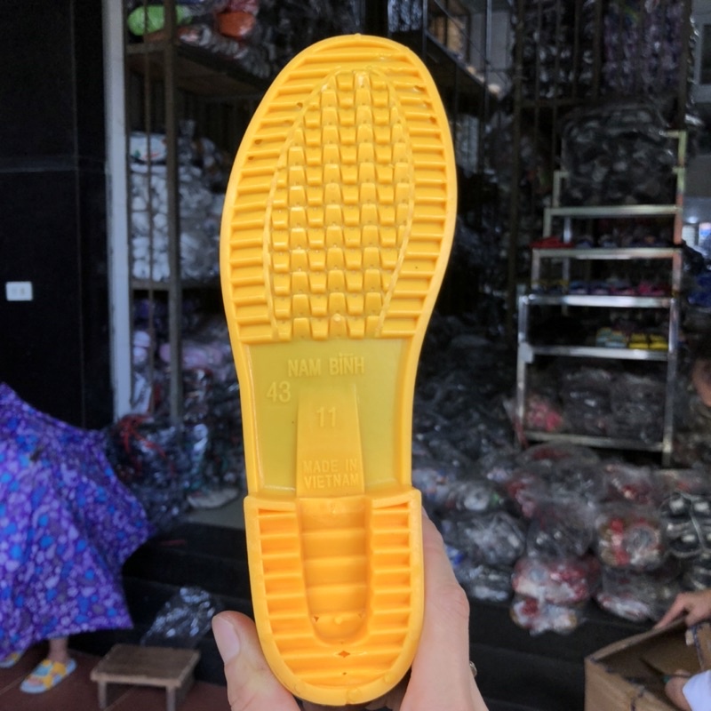 ủng đi mưa nam nữ boot đầu gối, cao su mềm dẻo Nam Bình
