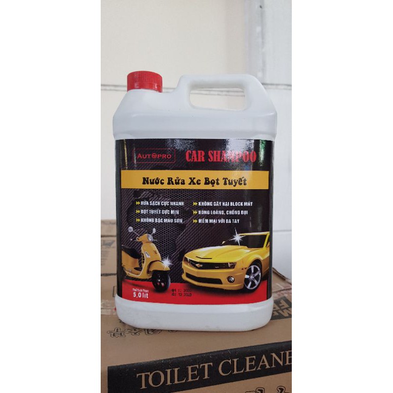 nước rửa xe bọt tuyết chuyên dụng tiệm rửa xe 5000ml