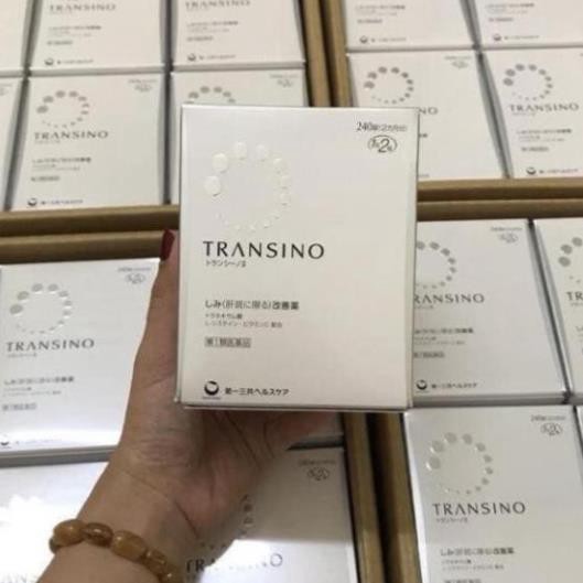Viên Uống mờ_Nám, Trắng_Da Transino 240 Viên Nhật Bản - HÀNG CHÍNH HÃNG BAO CHUẨN | Thế Giới Skin Care