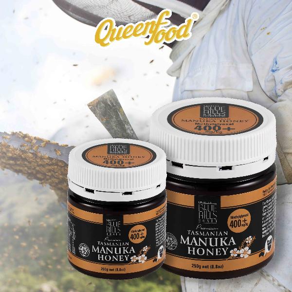 Mật Ong Manuka BlueHills 400+ 250gr Rừng Tasmania Úc