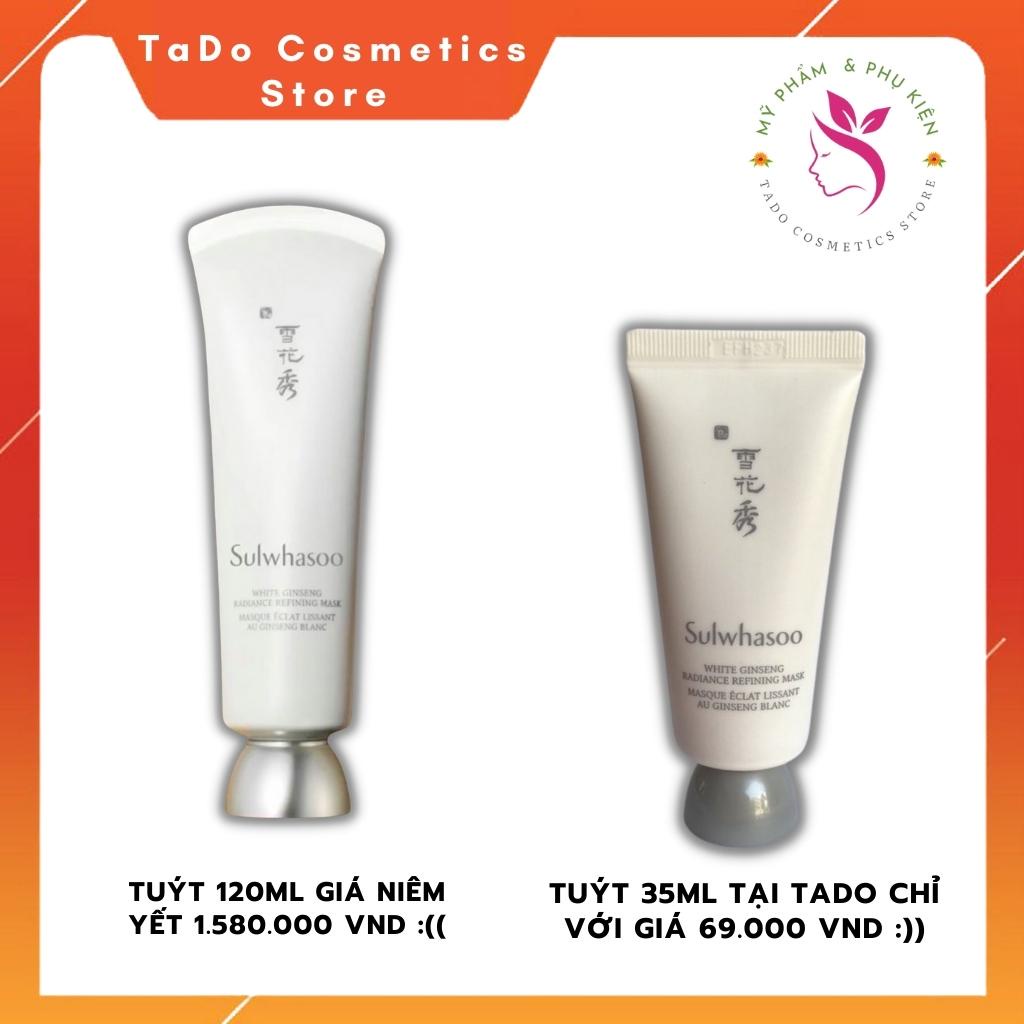 Mặt nạ tẩy da chết bạch sâm Sulwhasoo , mặt nạ tẩy tế bào chết Sulwhasoo 35ml - làm sạch sâu , dưỡng trắng mịn da .