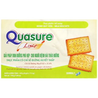 Quasure light - bánh quy sữa cho người tiểu đường 140g
