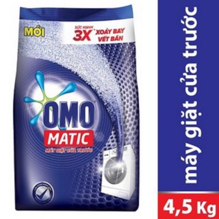 Bột giặt OMO Matic cửa trước 4.5KG