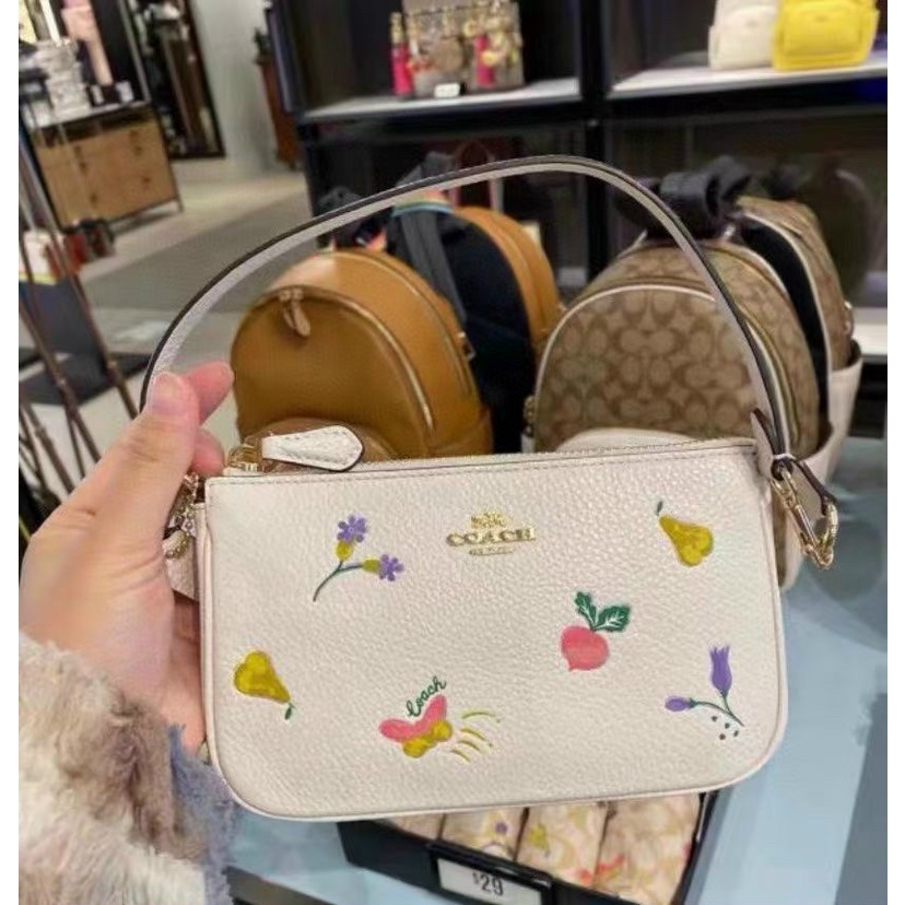 Túi COACH thuyền full box 19cm x5cmx12cm