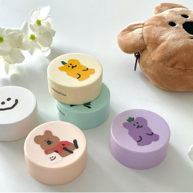 Phấn phủ kiềm dầu không màu innisfree No Sebum Mineral Powder - 5g