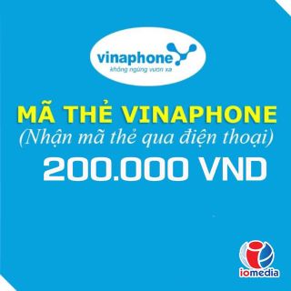 Thẻ vinaphone giá trị 200.000