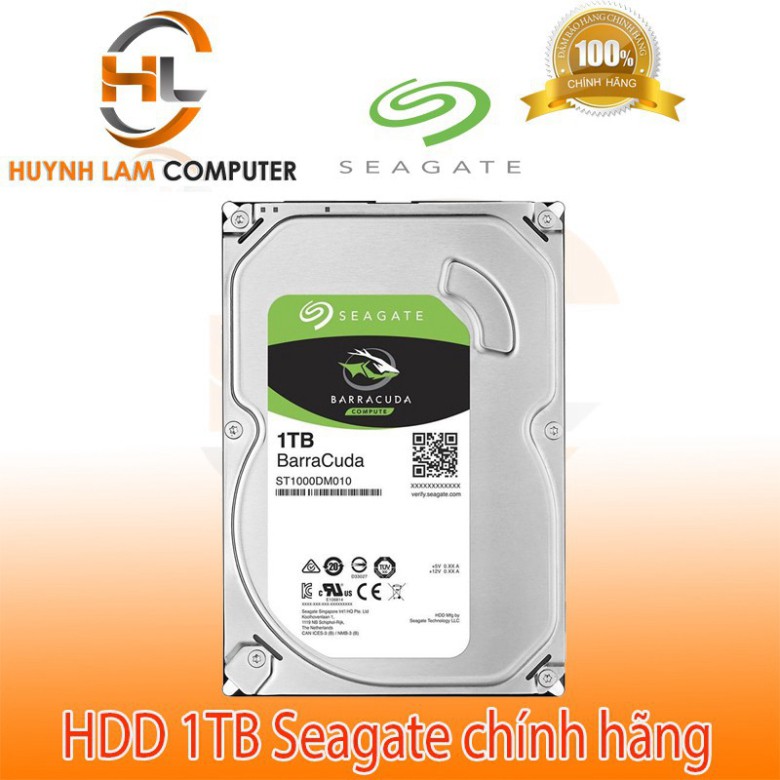 SDE1 ME Ổ cứng gắn trong HDD 1TB Seagate Barracuda sản xuất + Dây Sata 13 SDE1 | BigBuy360 - bigbuy360.vn