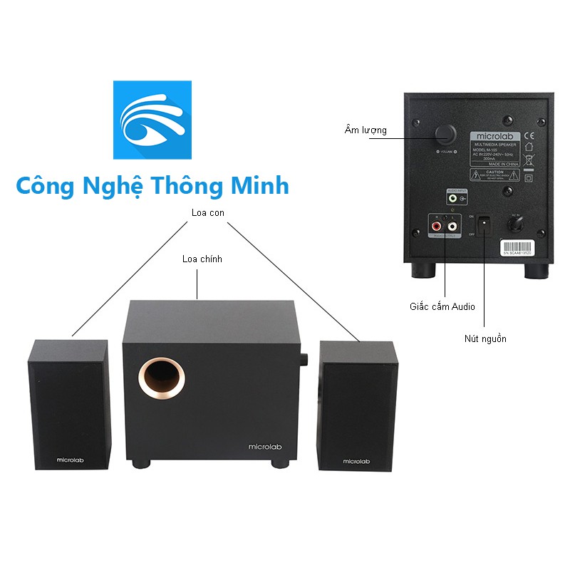 MICROLAB M105/2.1Bảo hành: 12 tháng
Hãng sản xuất: Microlab