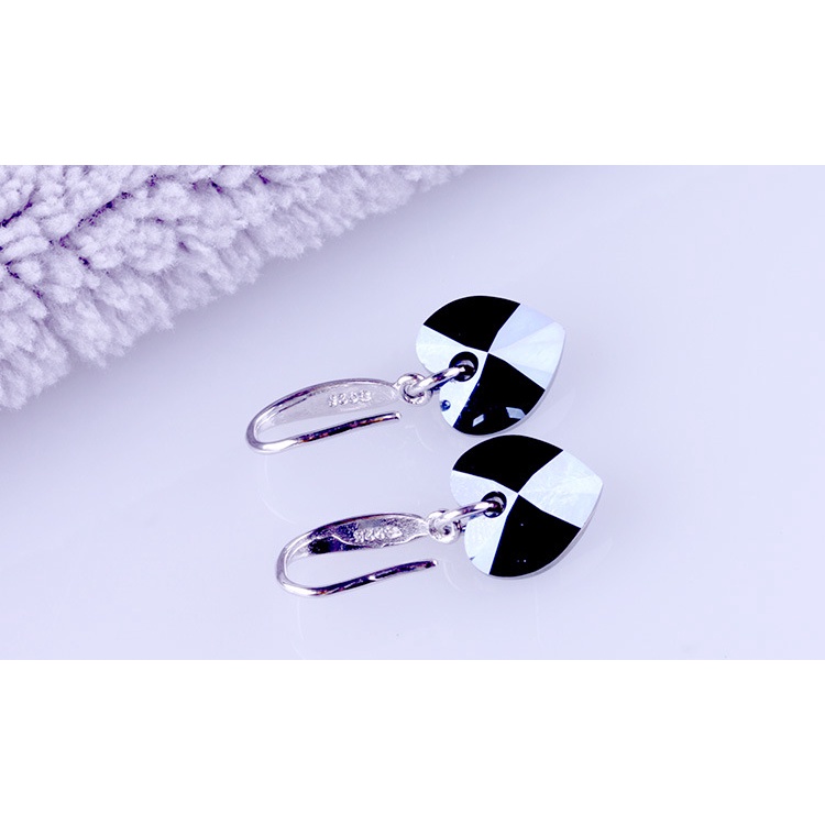 Bông tai bạc 925 hình trái tim thời trang cho nữ