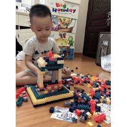 Bộ Lego Lắp Ráp Gồm 520 Chi Tiết. Lego Xép Hình Đồ Chơi Cho Bé