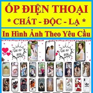 [ỐP LƯNG IN HÌNH]In hình lên ốp Lưng điện thoại theo yêu cầu (In hai chiếc tặng kèm 1 dây đeo điện thoại]