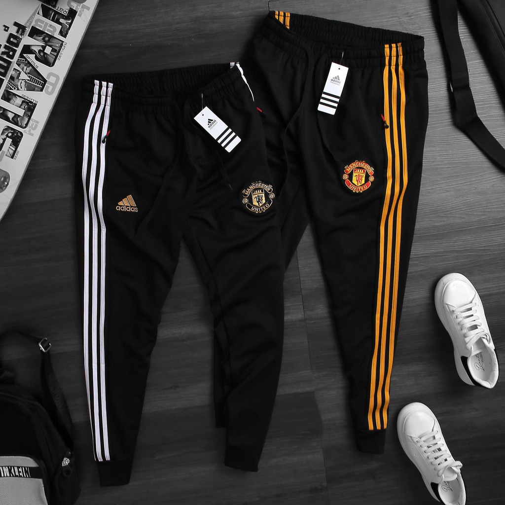 Quần jogger Adidas 3 sọc ống bo nam thể thao