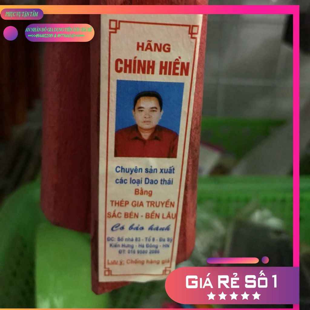 RẺ VÔ ĐỊCH Dao cán gỗ