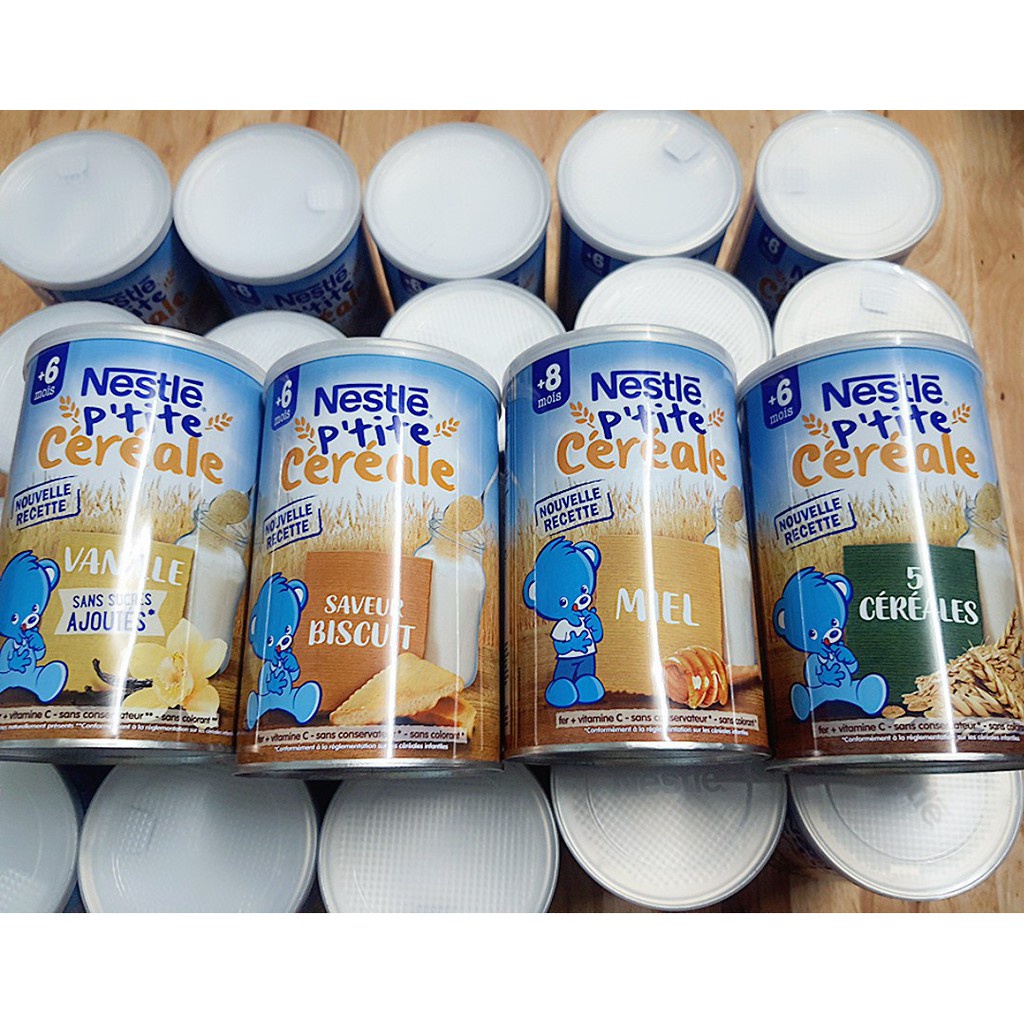 [AD]Bột pha sữa/ Bột lắc sữa Nestle Pháp cho bé lon 400g