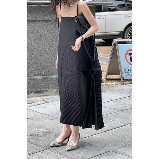 Váy xếp ly thiết kế Pleated Dress limited [ ẢNH THẬT ]