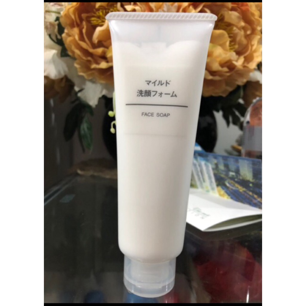 Sữa rửa mặt Muji Face Soap