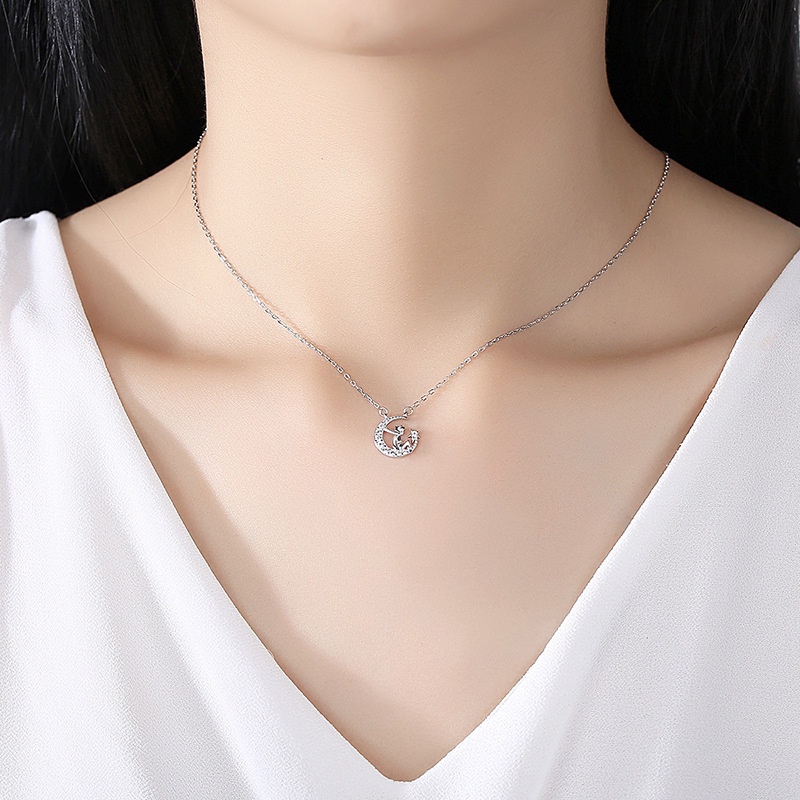 Vòng cổ Mặt Trăng Và Ngôi Sao