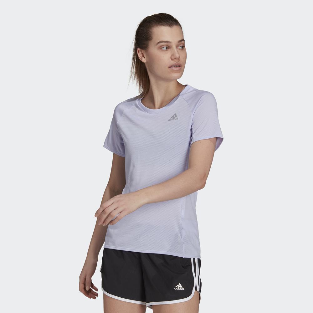 Áo Tee adidas RUNNING Nữ Áo Thun Chạy Bộ Màu tím H29894