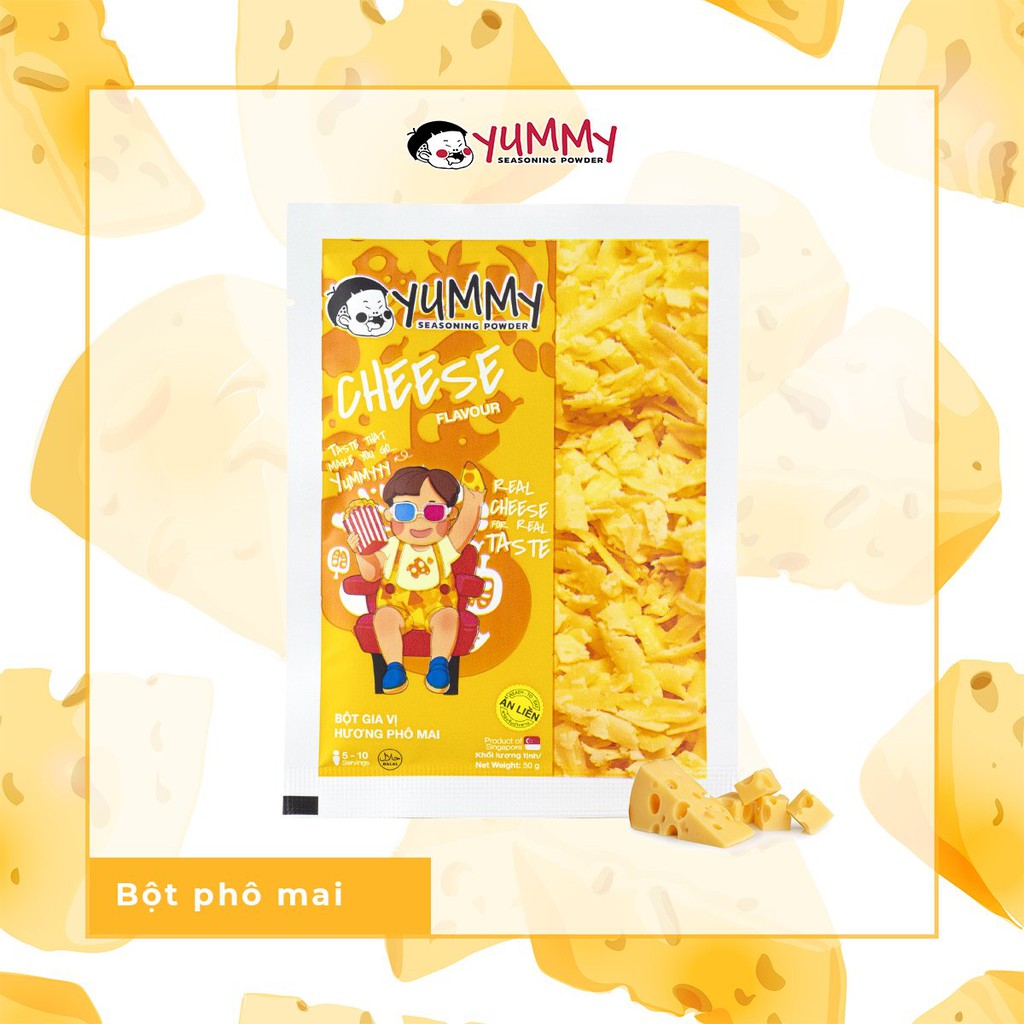 Bột Phô Mai Lắc ăn liền Yummy - nhập khẩu Singapore [ăn liền] | BigBuy360 - bigbuy360.vn