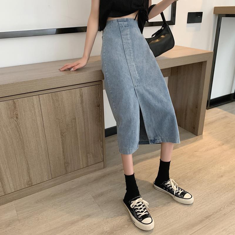 [Mã FADIRECT20 giảm 20K đơn 150K] [SẴN] Váy jean dài Ulzzang Quảng Châu VJD6 | BigBuy360 - bigbuy360.vn