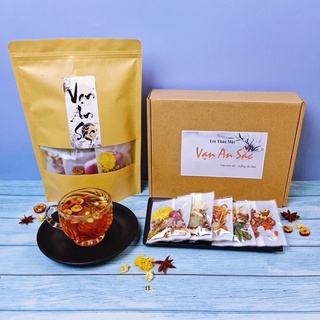  💥 TẶNG BÌNH THỦY TINH - SÉT 32 VỊ TRÀ THẢO MỘC VẠN AN SẮC