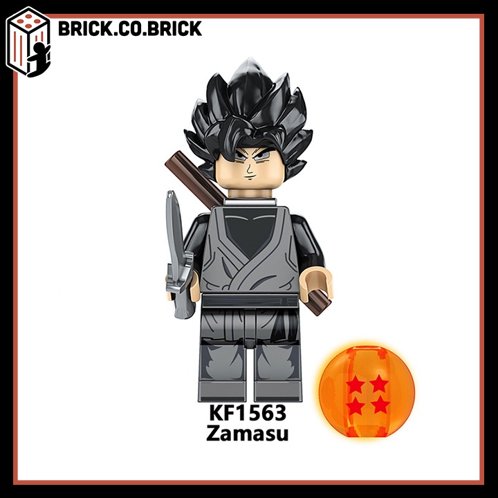 Dragon Ball Bảy Viên Ngọc Rồng Đồ chơi Lắp ráp Mới Nhất Son Goku Vegeta Vegetto Broli KF6142