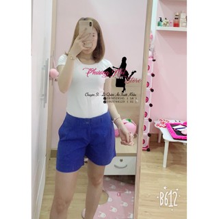 QUẦN SHORTS LINEN MÀU CA CAO