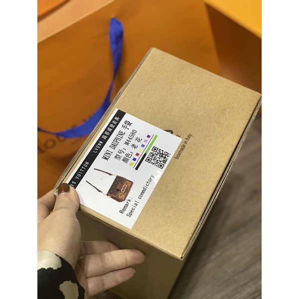 TÚI LV DAUPHINE FULLBOX NAM CHÂM