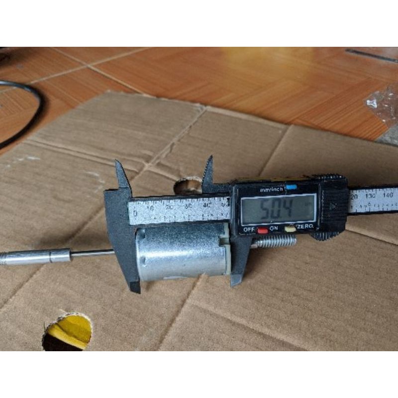 Mô tơ 545 12v chế quạt chạy acquy 12v, adapter 12v
