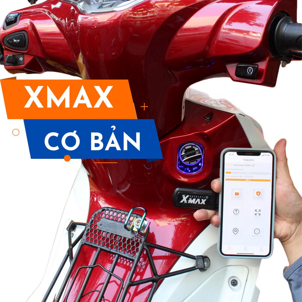 Smartkey Xmax Cơ Bản kết nối xe bằng Smartphone và Remote - Wave Thái 125i