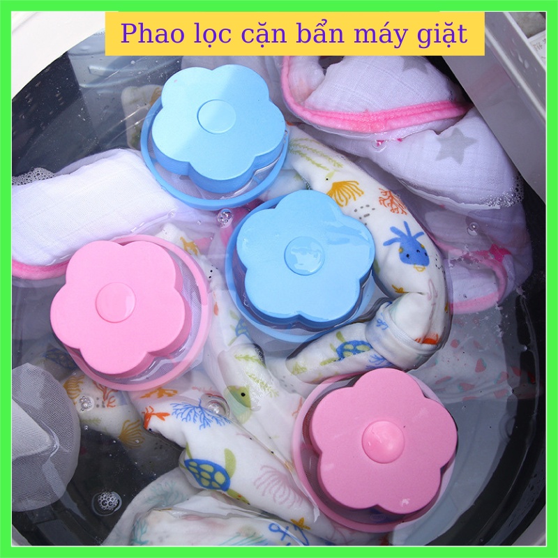 Phao lọc cặn bẩn máy giặt, túi gom rác máy giặt thông minh