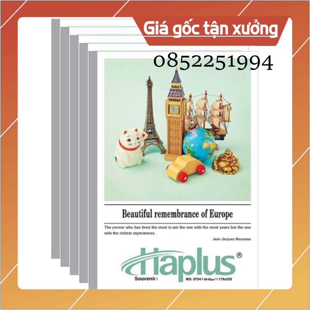 Vở kẻ ngang Haplus Hải Tiến 120 trang (Giá tốt nhất )