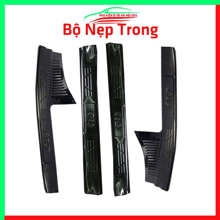 Ốp bậc cửa nẹp bước chân TITAN ô tô Hyundai i10 2014-2021 chống trầy bảo vệ xe