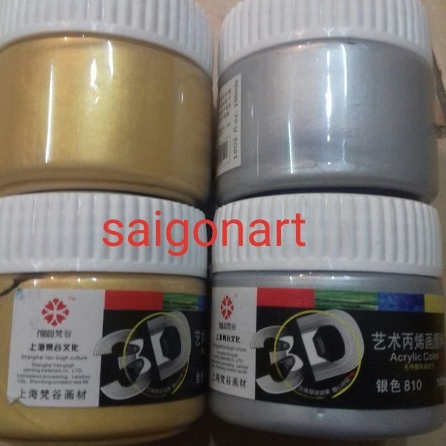 Màu Acrylic Vẽ 3D Chinjoo, Maries 100ml