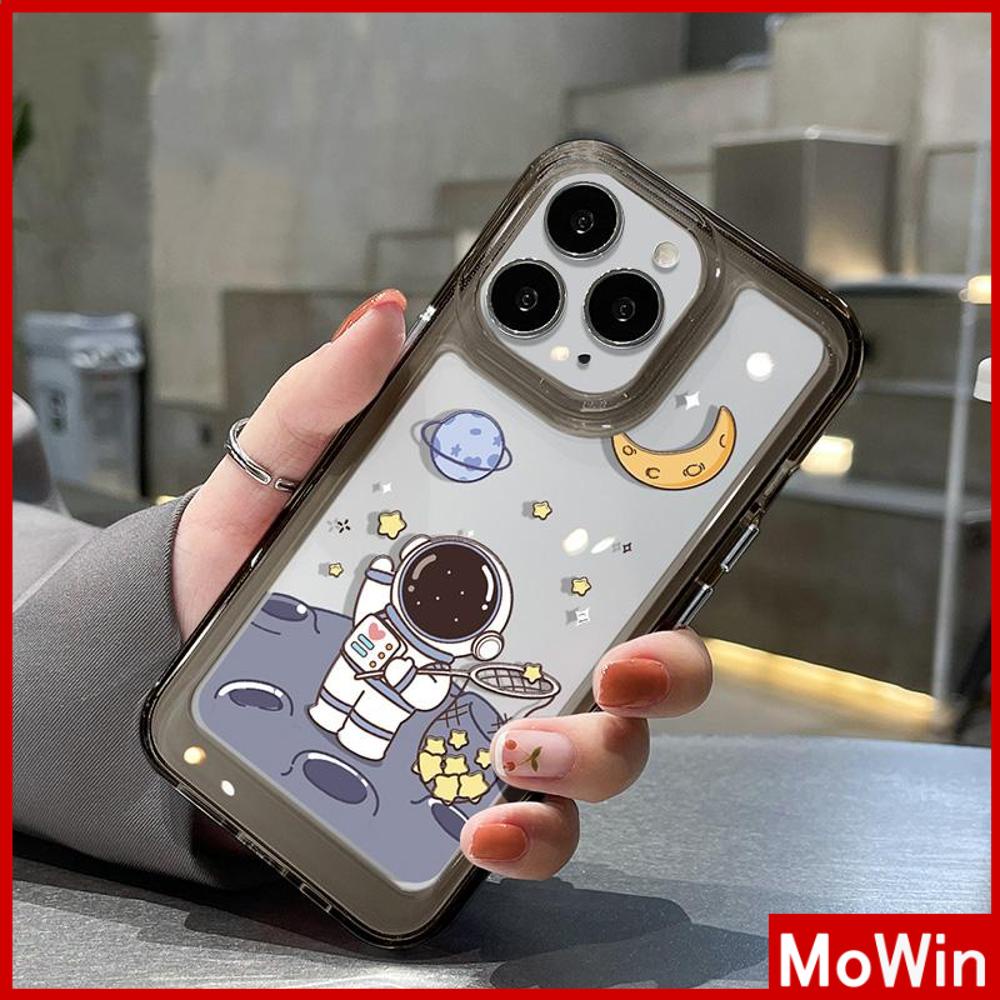 Ốp điện thoại acrylic HD in phi hành gia thích hợp cho iPhone 14 Pro Max 13 Pro Max 12 Pro Max 11 Pro Max xr xs max